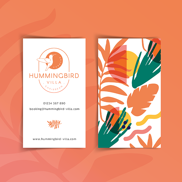 Hummingbird Villa Business Card