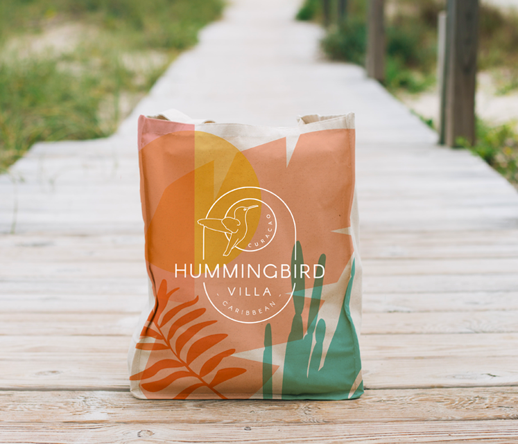Hummingbird Villa Beach Bag