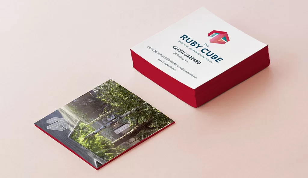 Ruby Cube Business Card